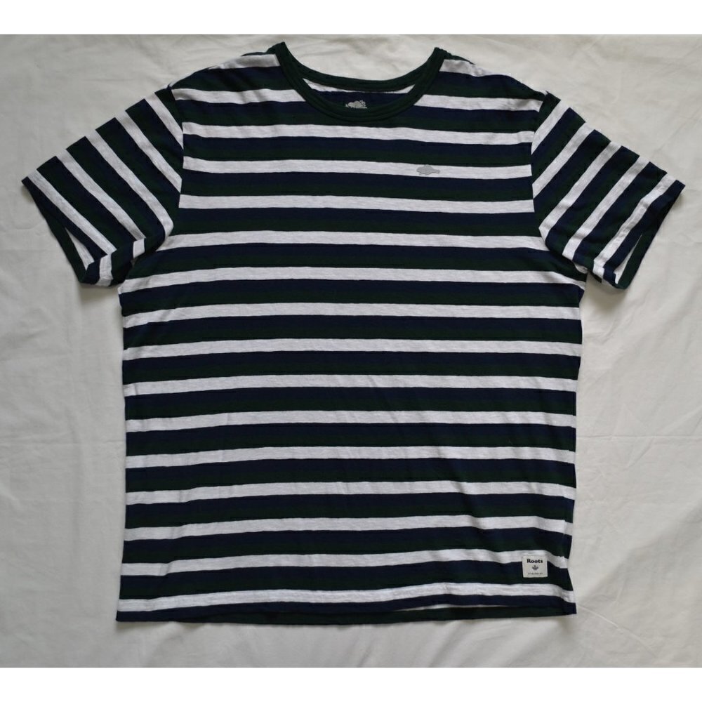 ROOTS | Short Sleeve Crew Neck T-Shirt | Sz. XL